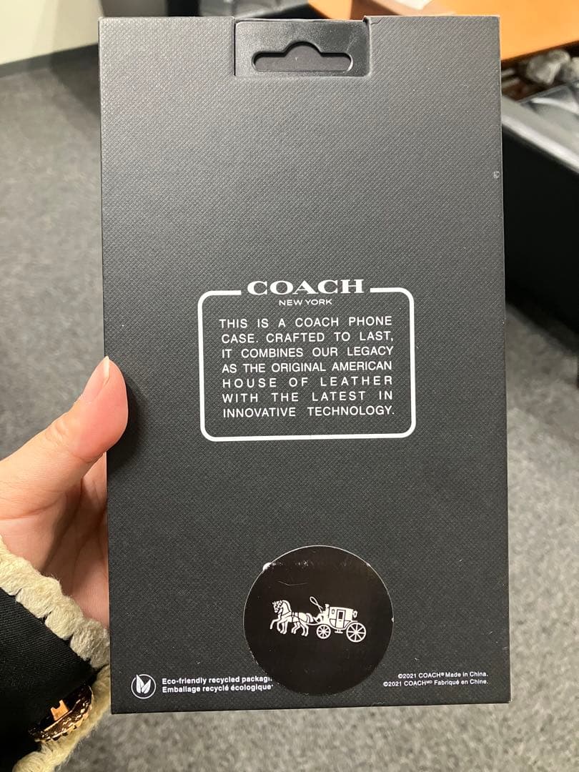 COACH 手帳型 iPhone13Proケース 新品