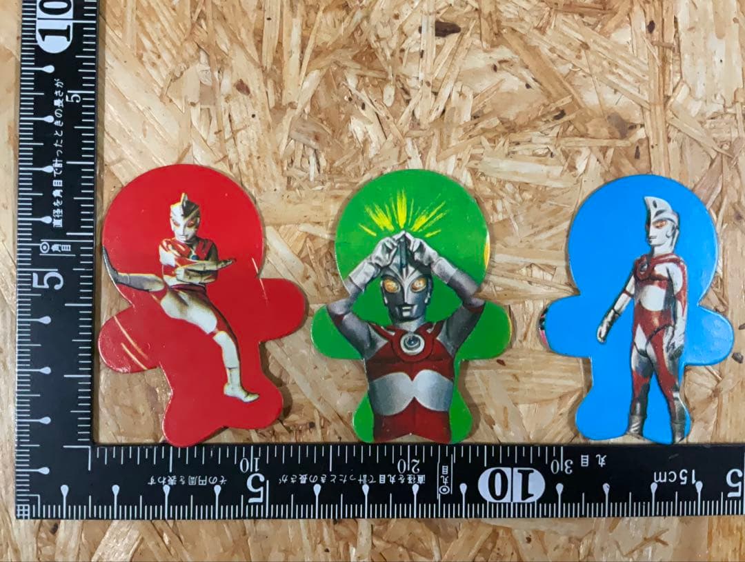 当時物 ウルトラマンA パッチン 紙玩具 昭和レトロ Vintage