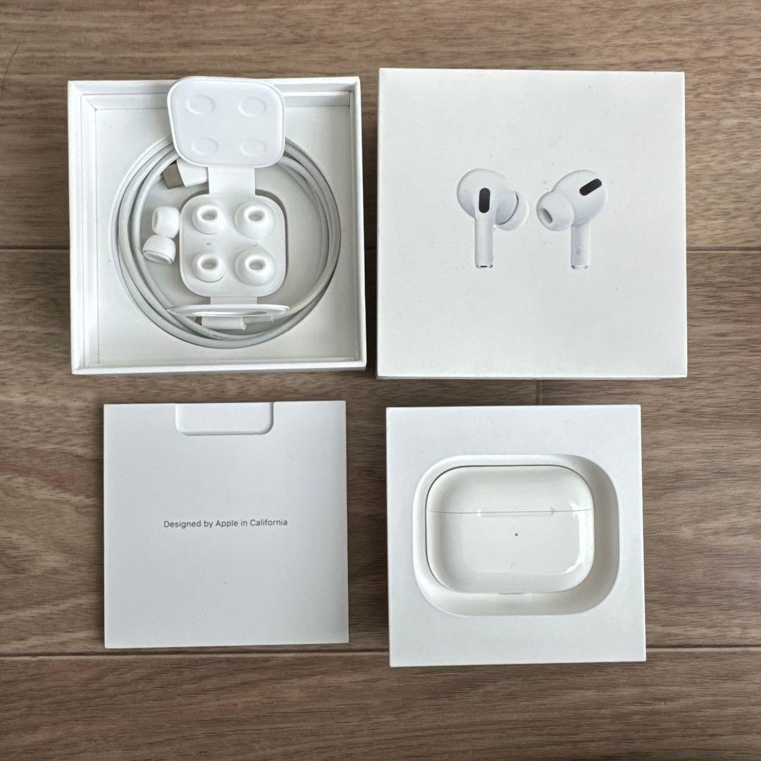 【正規品・本体交換済】Apple AirPods Pro（第1世代）動作良好品