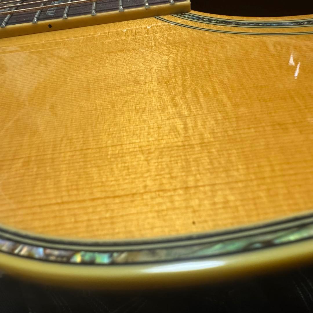 ZENN ドレッドノートアコースティックギタートップ単板！
