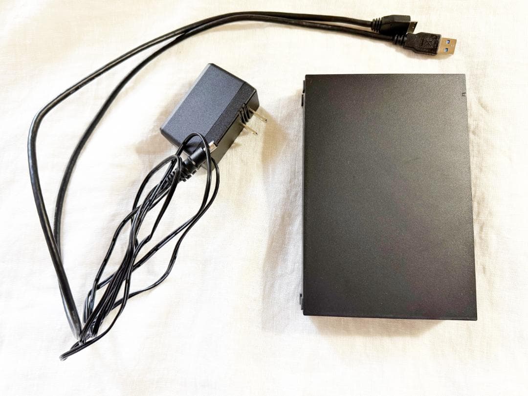 【中古・美品】バッファロー　HD-AD2U3 2TB 外付けHDD