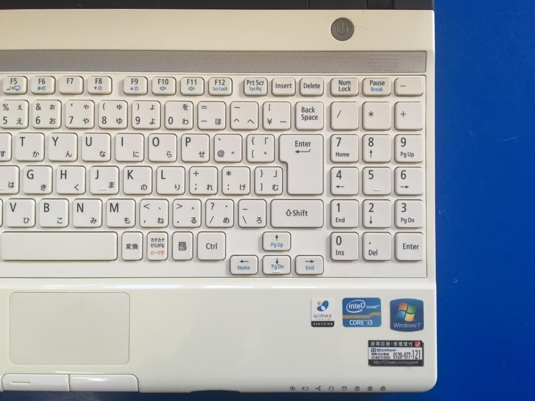 NEC PC-LM550FS3EW 13.3型液晶 コンパクト テンキ付きノート