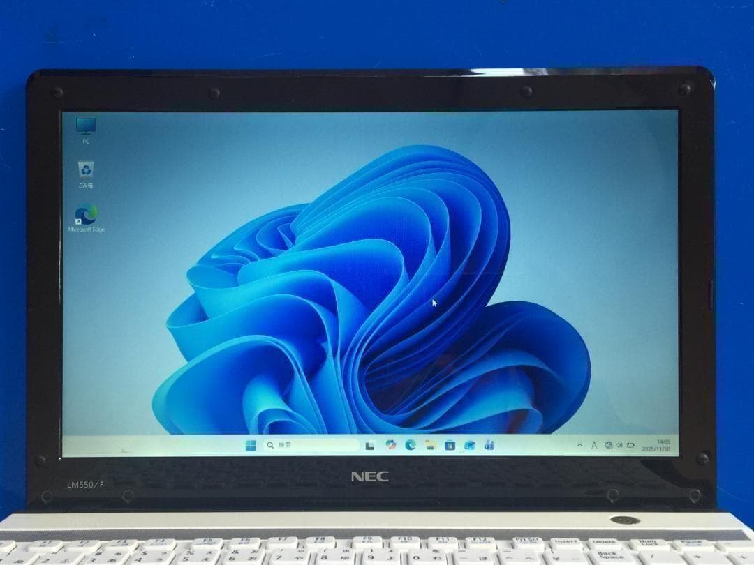 NEC PC-LM550FS3EW 13.3型液晶 コンパクト テンキ付きノート
