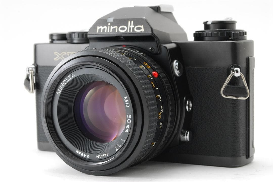 フィルムカメラ MINOLTA XD New MD 50mm F1.7
