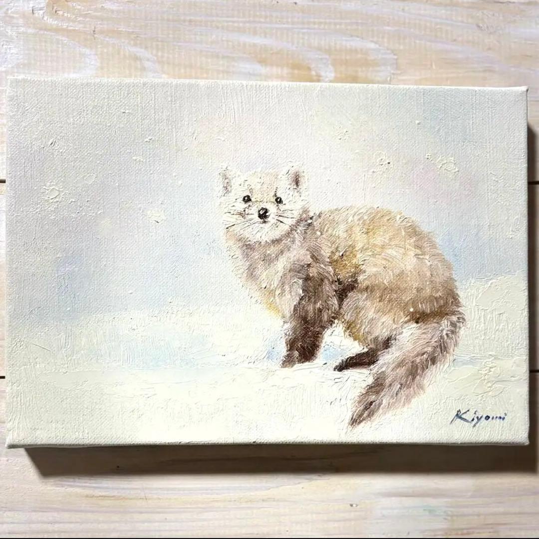 森の妖精　【油絵】