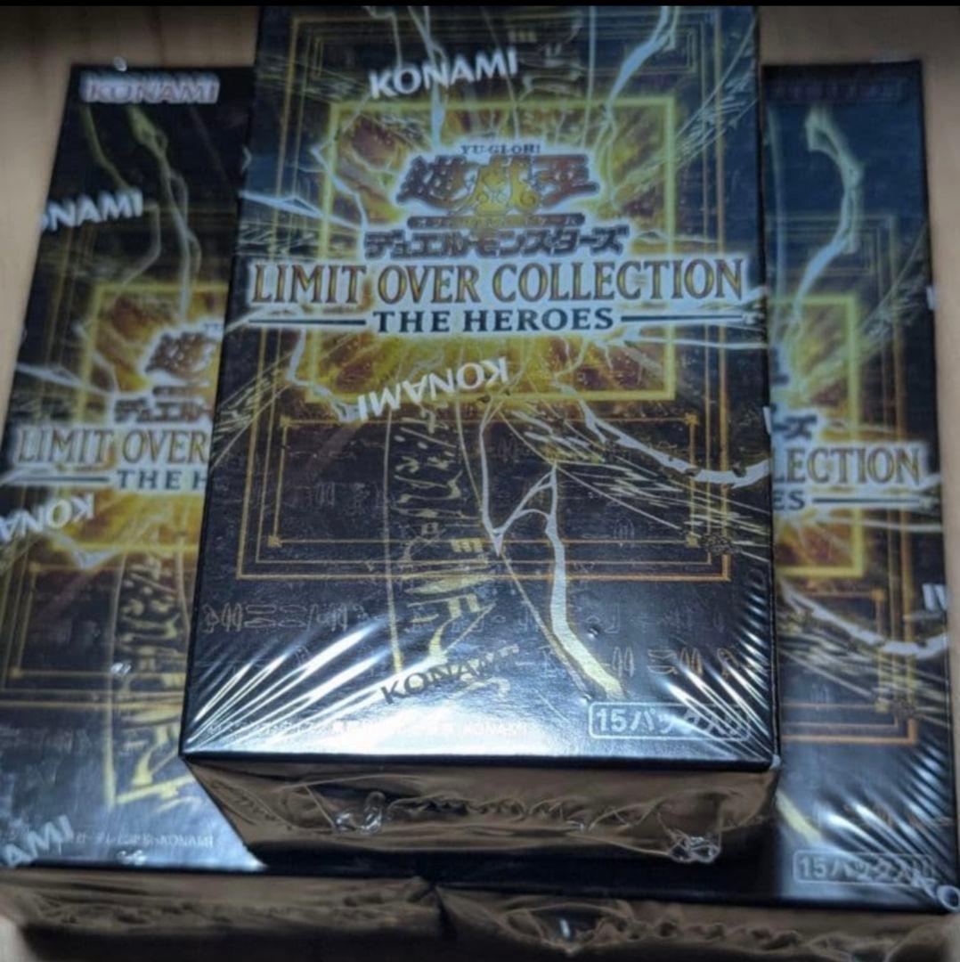 遊戯王LIMIT OVER COLLECTION THE HEROES3Box