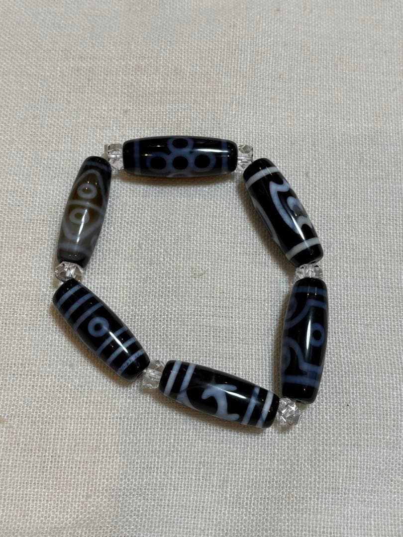 開運　天珠ブレスレット５本セット　内径16cm前後