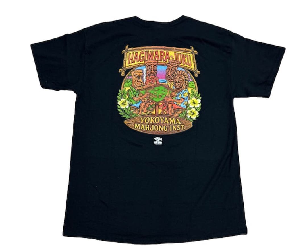 ミュージシャン Ken Yokoyama HAGIWARA JUKU TIKI TEE XL