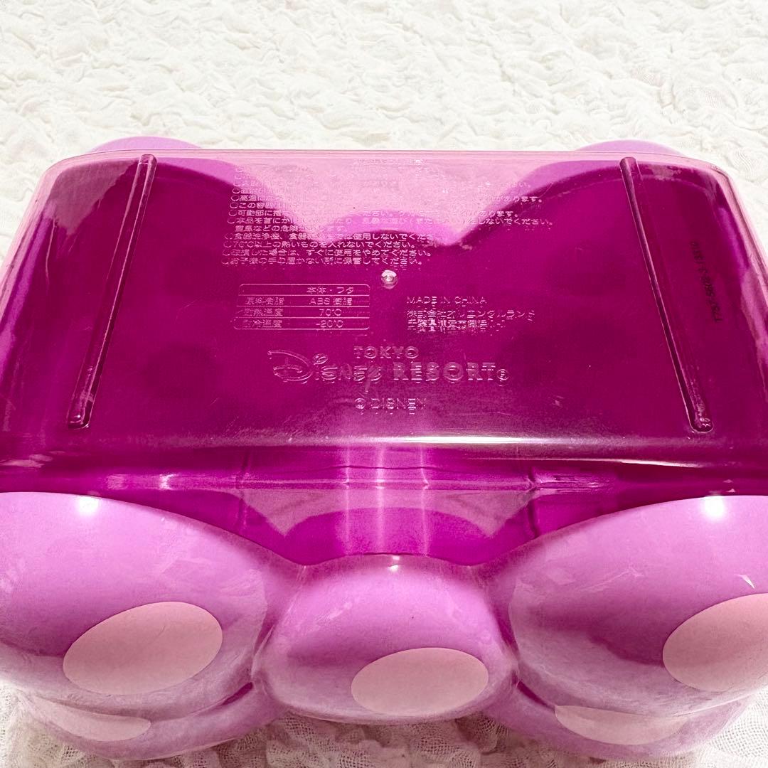 廃盤 東京ディズニーリゾート ミニー デイジー リボン ポップコーンバケット 紫