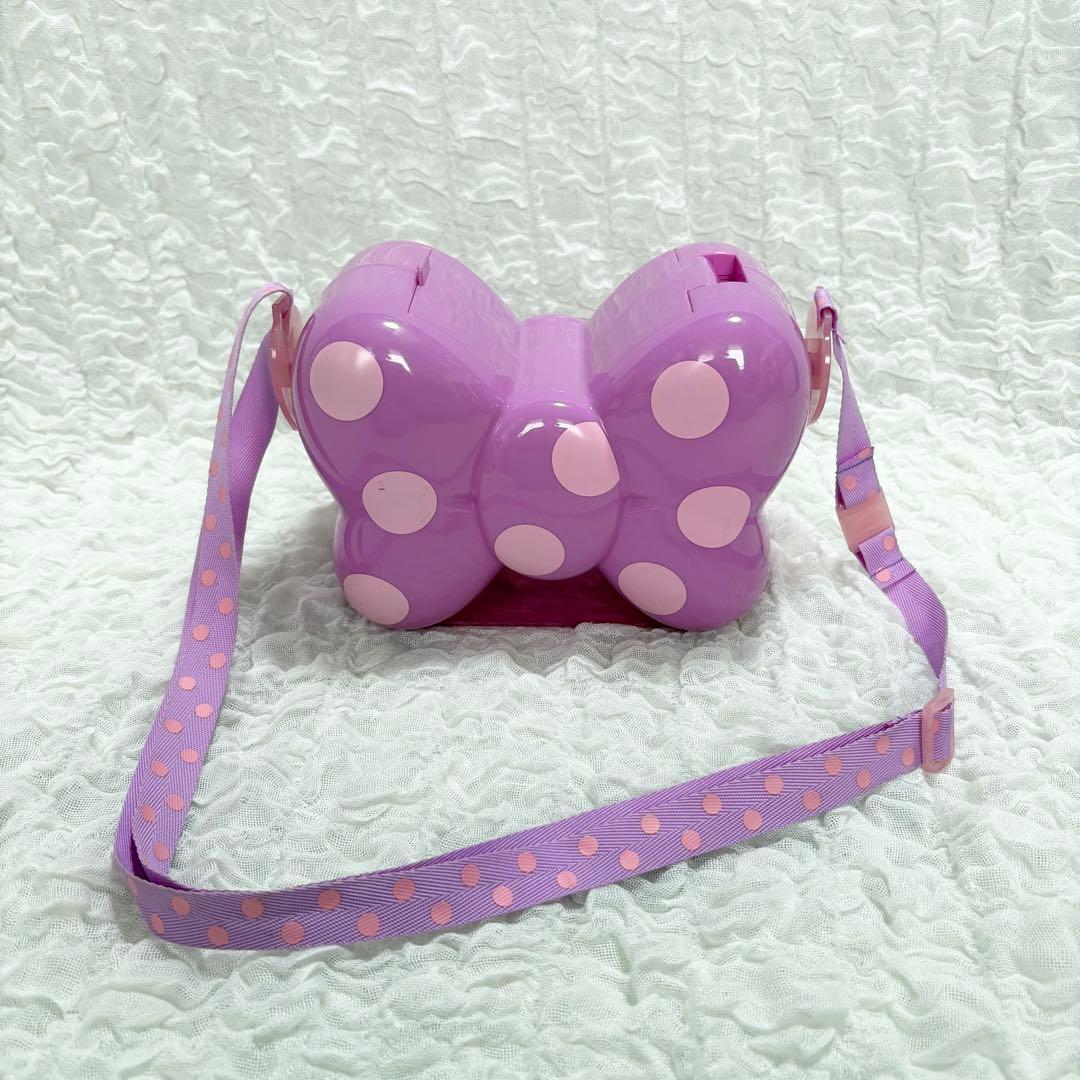 廃盤 東京ディズニーリゾート ミニー デイジー リボン ポップコーンバケット 紫