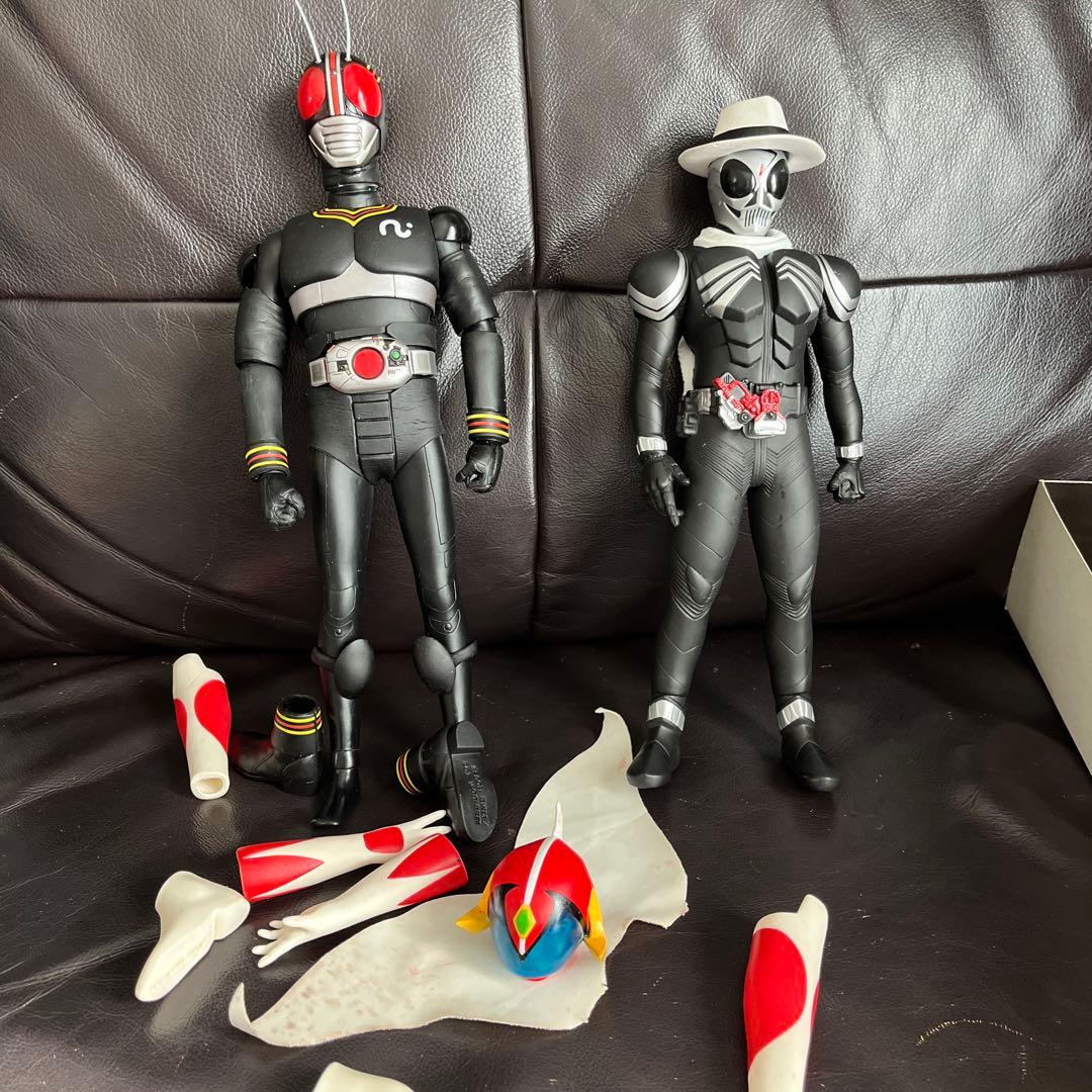 仮面ライダーブラック　ポリマー　スカル　メディコム素体など