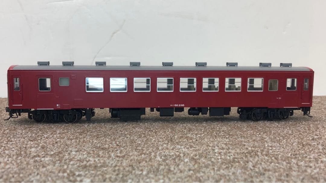 【美品】 箱付 シール有 TOMIX HO-530 オハ50 HO客車