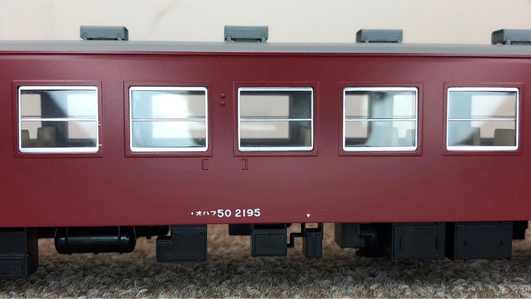 【美品】 箱付 シール有 TOMIX HO-530 オハ50 HO客車