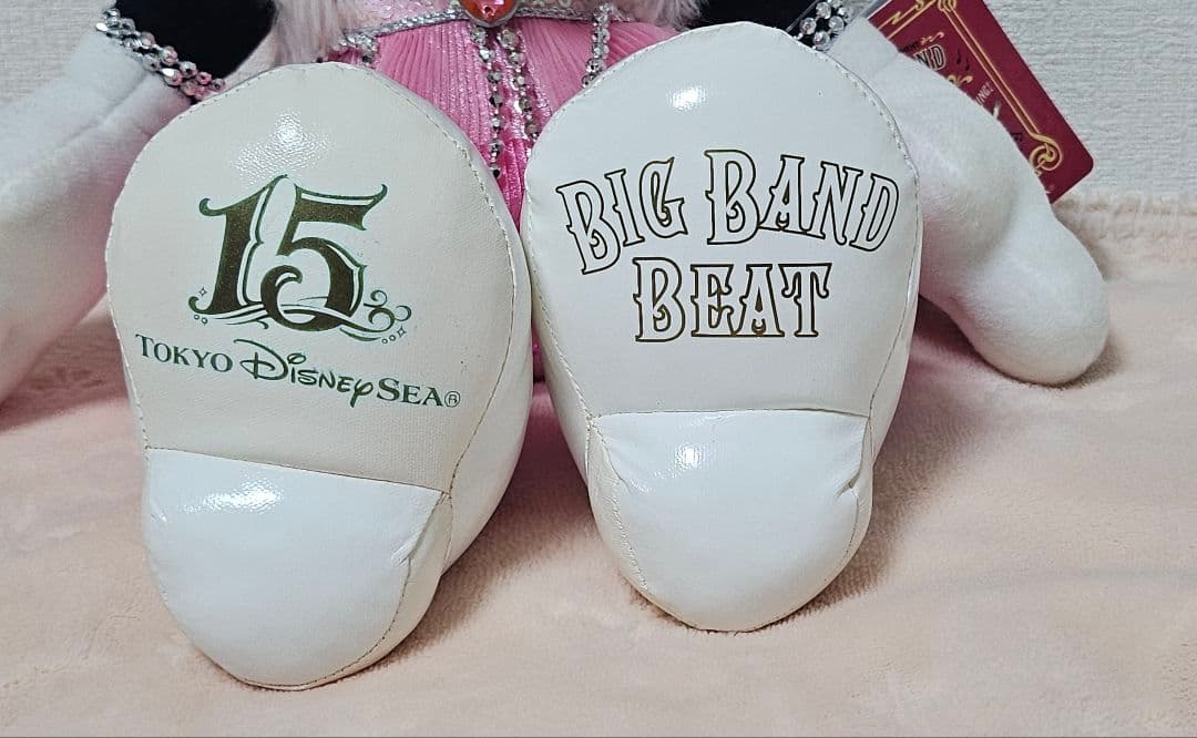 TDS ビッグバンドビートBBB ミッキー・ミニー ぬいぐるみ&ぬいば セット