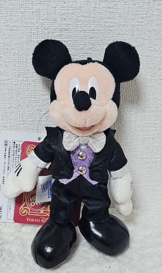 TDS ビッグバンドビートBBB ミッキー・ミニー ぬいぐるみ&ぬいば セット