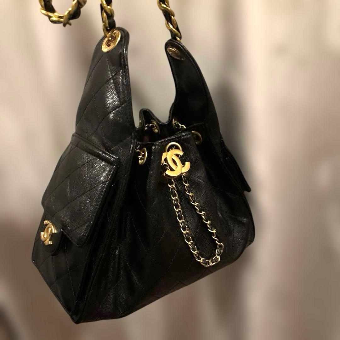 超美品☆Chanel25 キルティング ノベルティ ショルダーバッグ