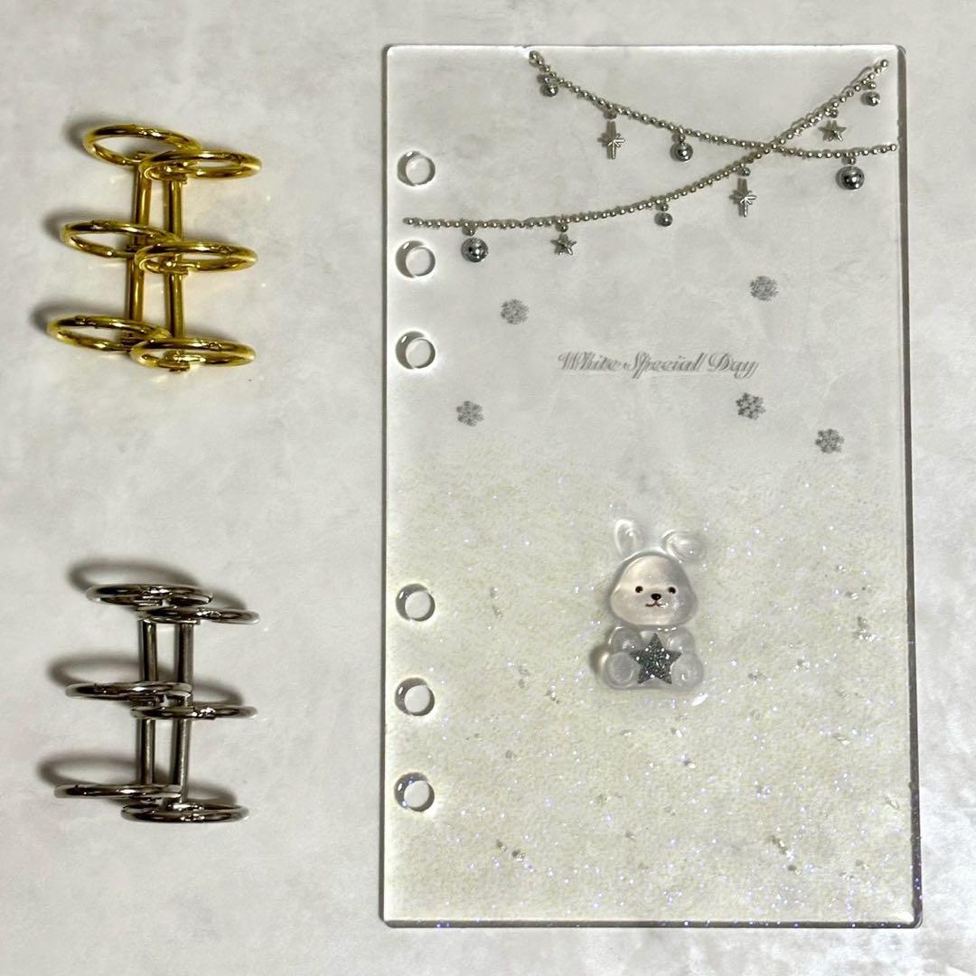 ✨na-mama3⭐ ✨A6 アクリルレジンバインダー×２セット