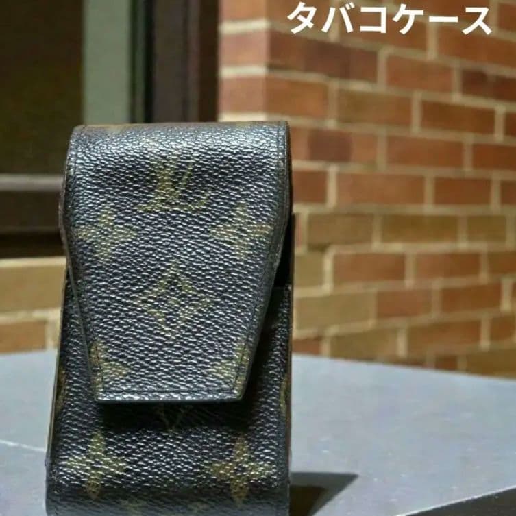 ルイヴィトン LOUIS VUITTON モノグラム タバコケース エテュイ