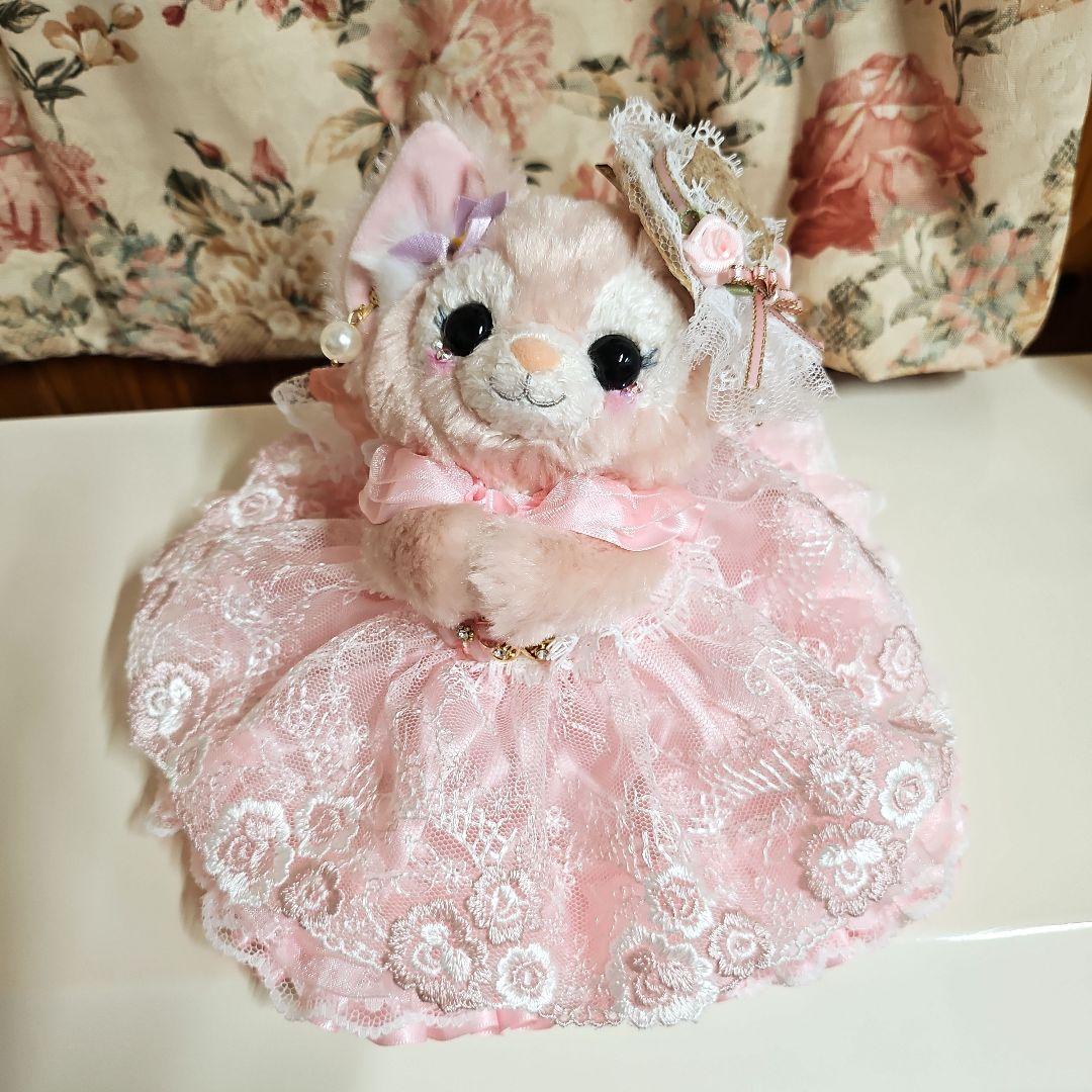 リーナベル　ぬいぐるみ　ハンドメイドコスチューム付き　リメイク　肩のせサイズ