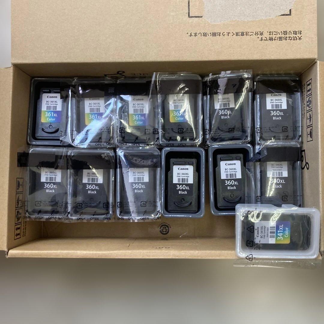 Canon インクカートリッジ使用済み361XL/360XL/他　送料込み