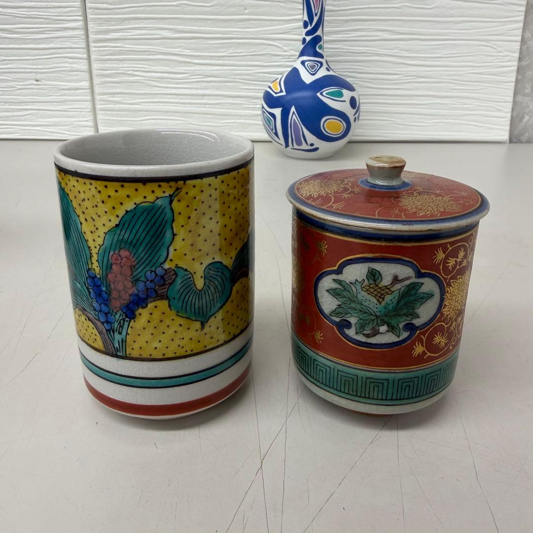 九谷焼　28点まとめ売り　伝統陶芸品　陶器セット カップアンドソーサー