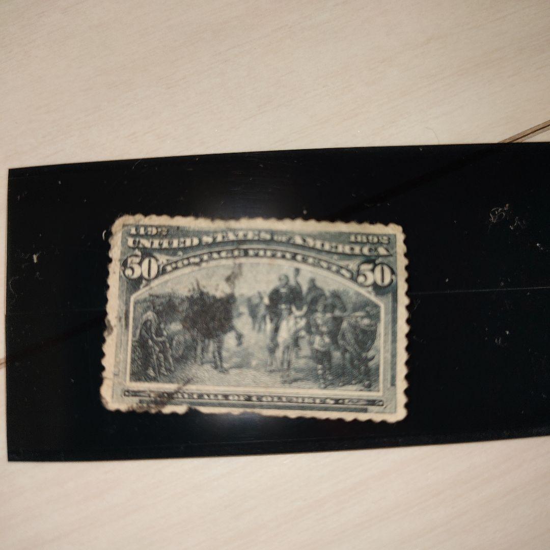 希少 アメリカ切手　世界コロンブス博覧会記念切手