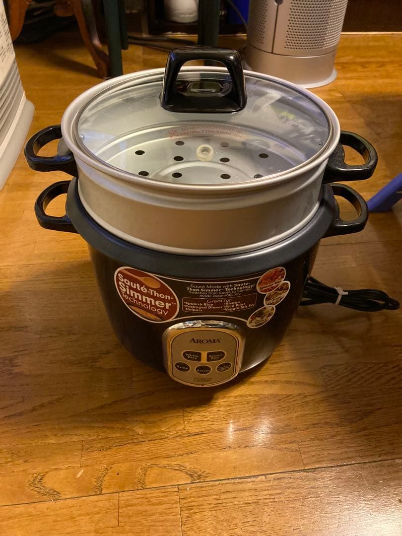 蒸し器 炊飯器 スチーム機能付き