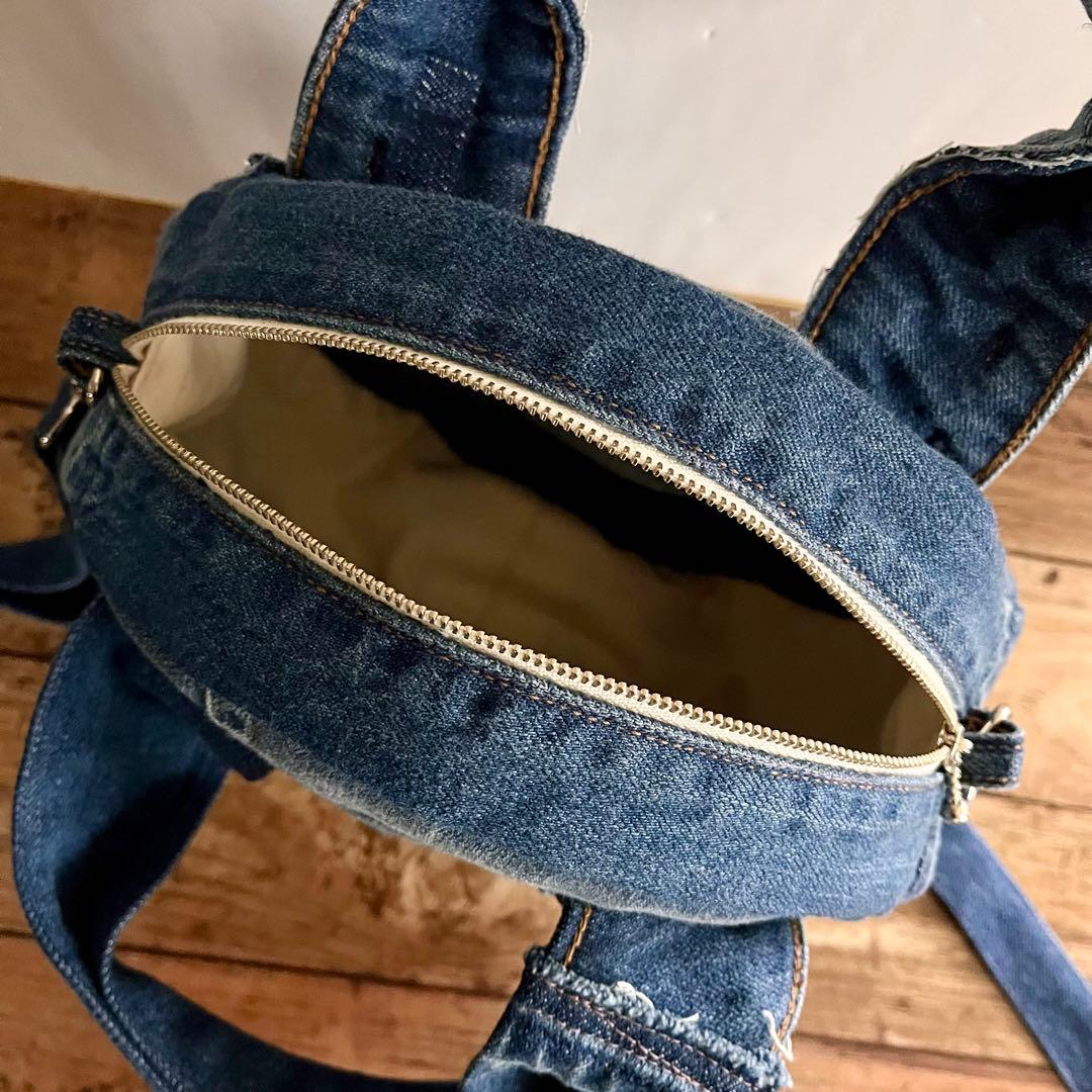 デニムリメイク バッグ トートバッグ ショルダーバッグ ハンドメイド ジーンズ