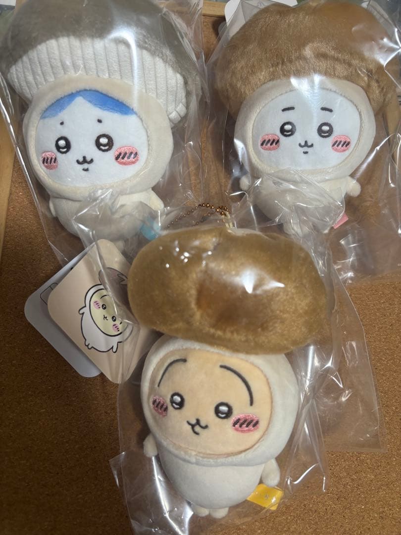 ちいかわ ハチワレ うさぎ 季節だもん マスコット 3点セット まとめ売り