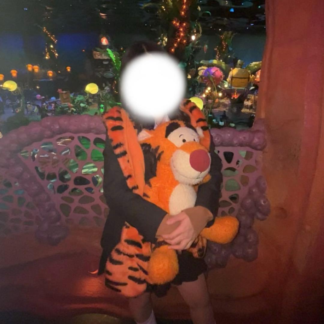 ディズニー　ティガー　マフラーキャップ ファンキャップ