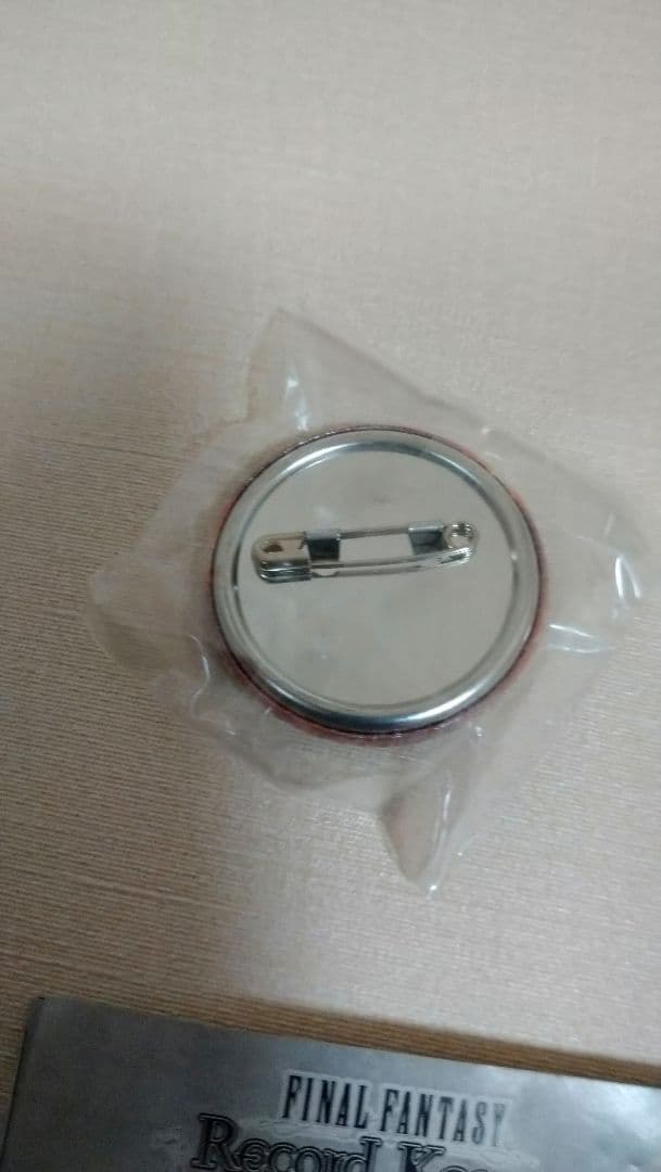 レコードキーパー　缶バッジ　ホログラム　FF6　マッシュ Vol.2