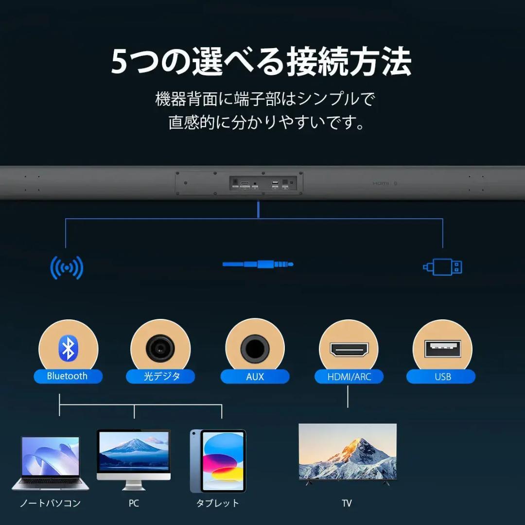 【クリスマスSALE】PHILIPSサウンドバー TAB4288