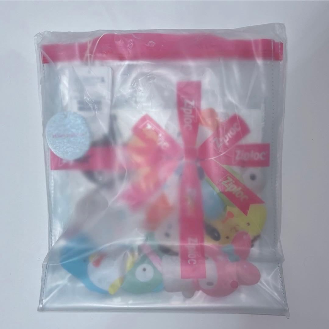 激レア　beams ziploc Ribbon サンリオ　PVC トートバッグ
