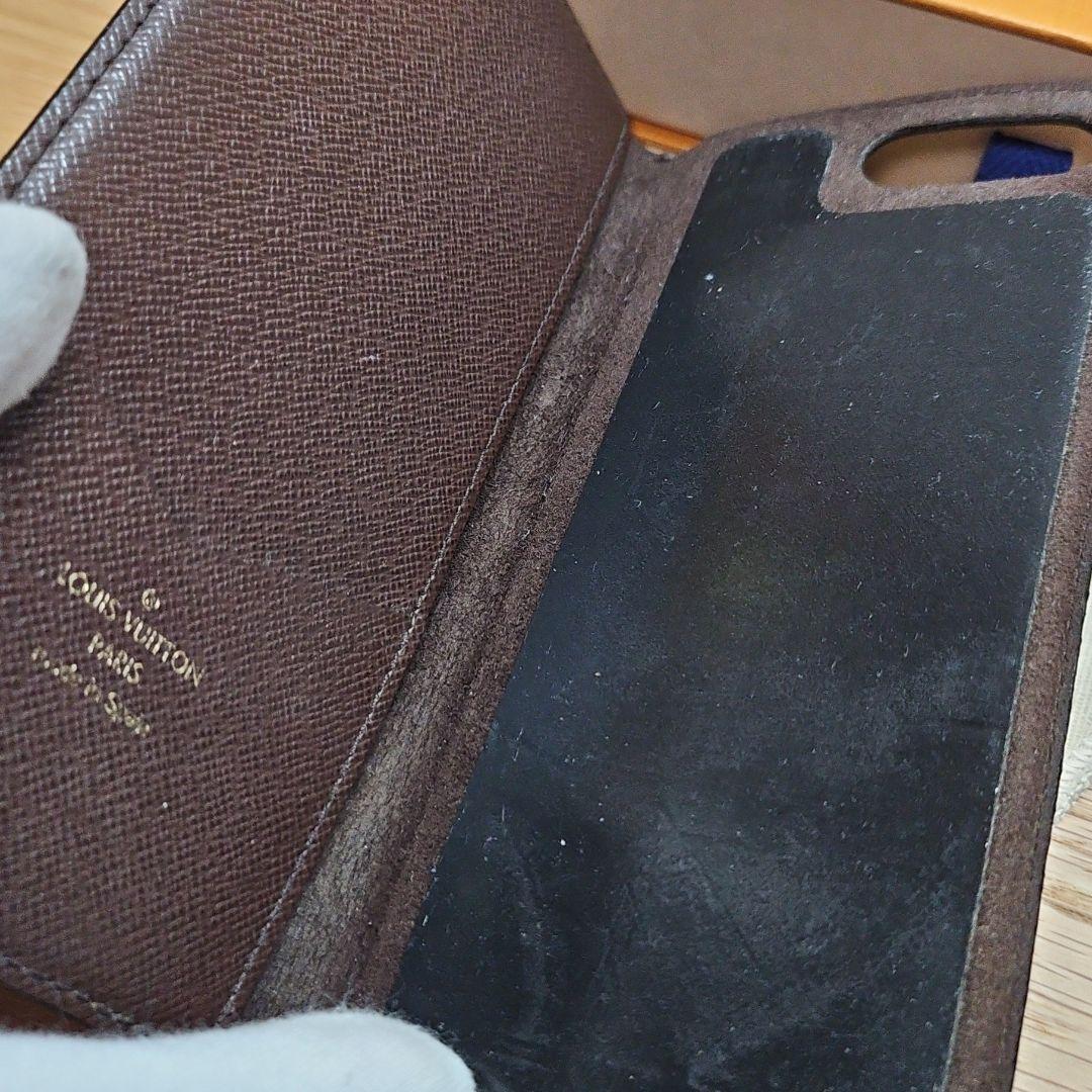 完備品 ルイヴィトン スマホケース 手帳型 iPhone7/8Plusモノグラム