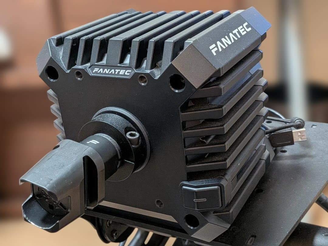FANATEC CSL DD 8nm QR2アップデート済み