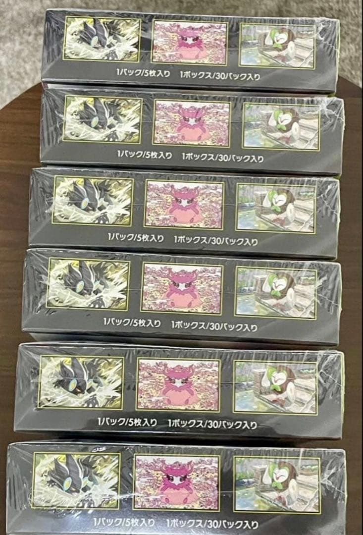 ポケモンカードゲーム Pokemon Card Game Munikis Zero 6Box