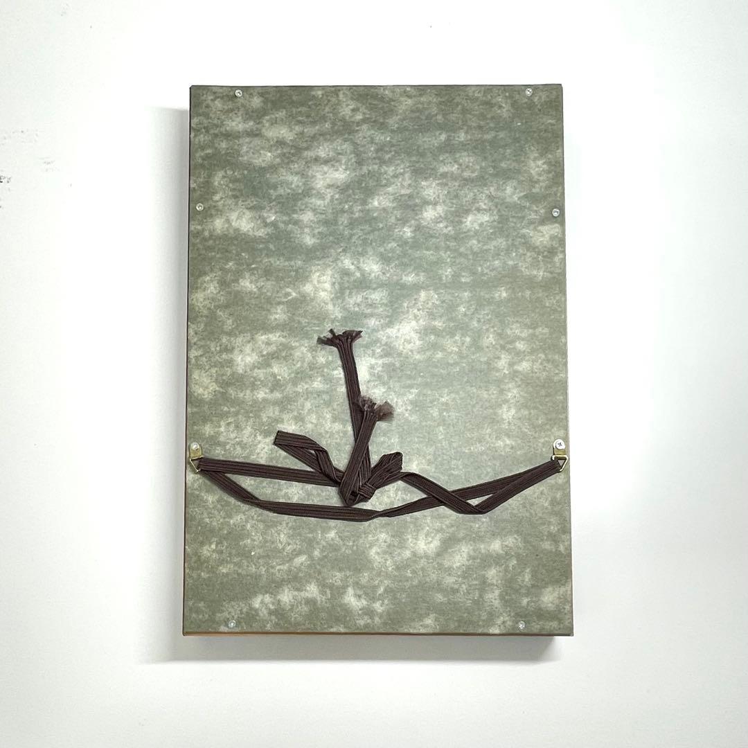 【TK】三代目 山川巌作 陶額 清水焼 京焼 夫婦鶴 焼物 アート 美術品