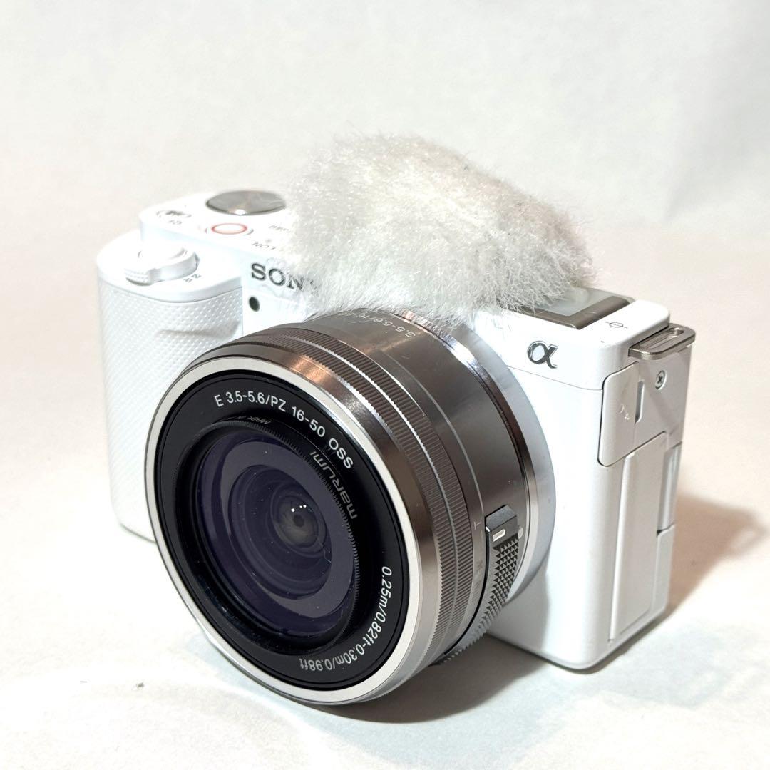 SONY ZV-E10 ズームレンズ ホワイト
