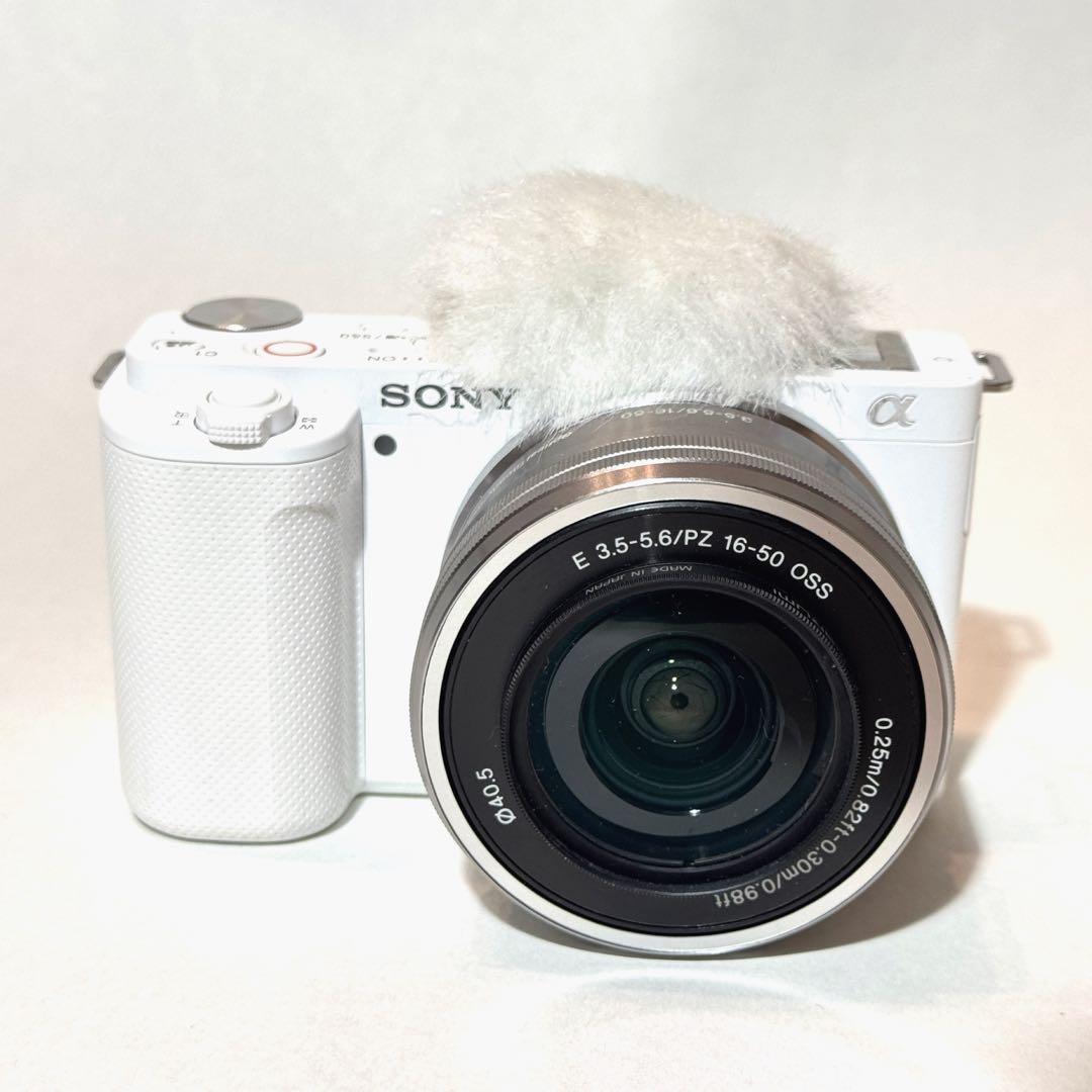 SONY ZV-E10 ズームレンズ ホワイト