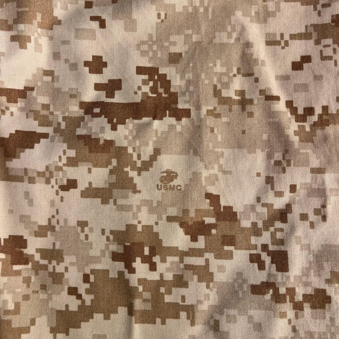 USA製！！【USMC 米軍海兵隊】MARPAT デジタル迷彩シャツ カモ
