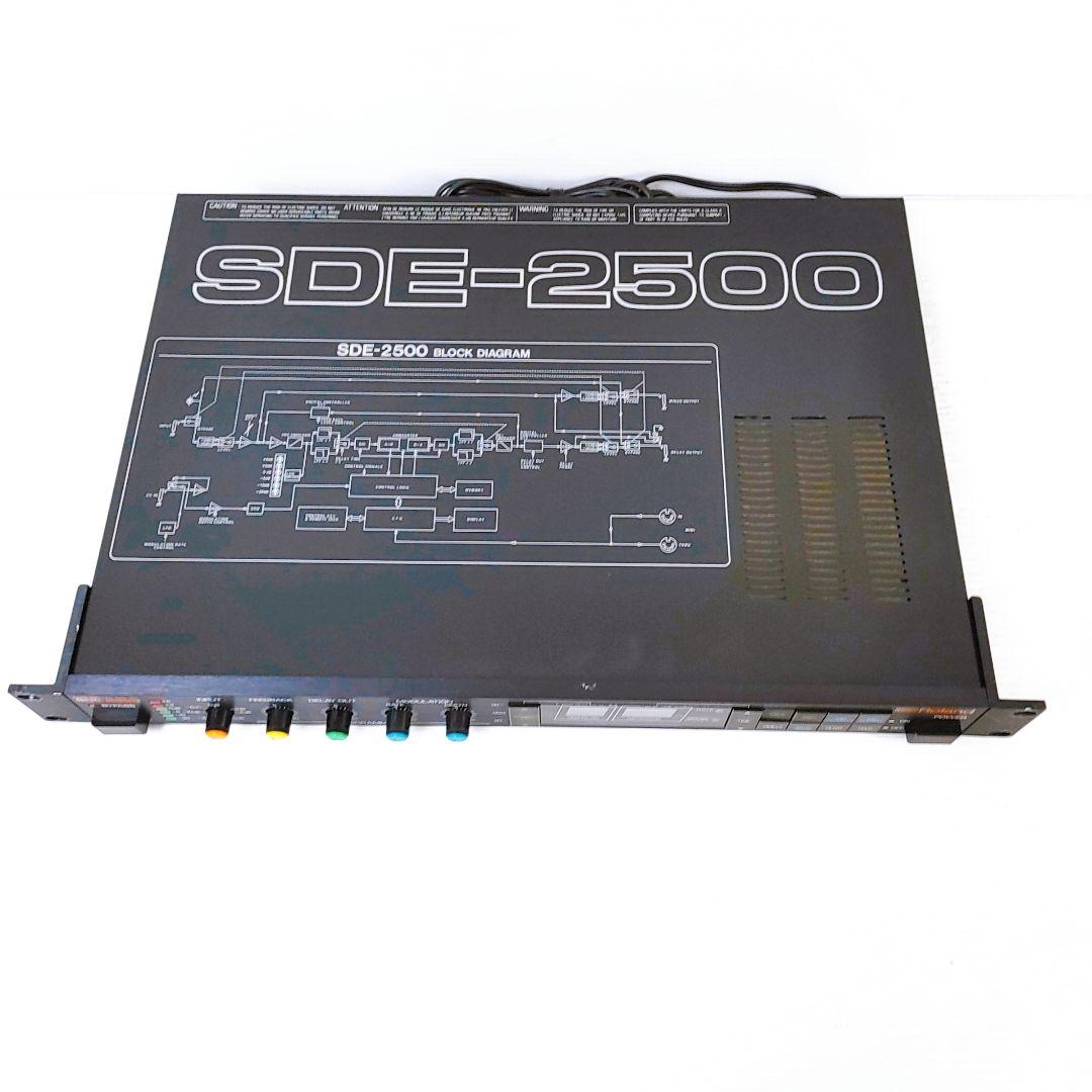 【完動品】Roland SDE-2500 ローランド デジタルディレイ
