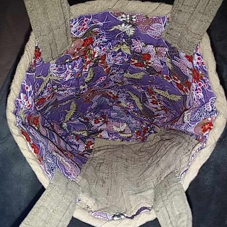 未使用　ハンドメイド　肩掛けバッグ&手提げバッグ　手づくり　一点もの