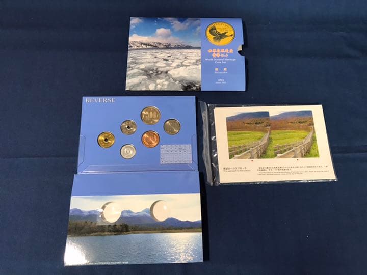 【貨幣セット】世界遺産　各種貨幣セット　　6点セット