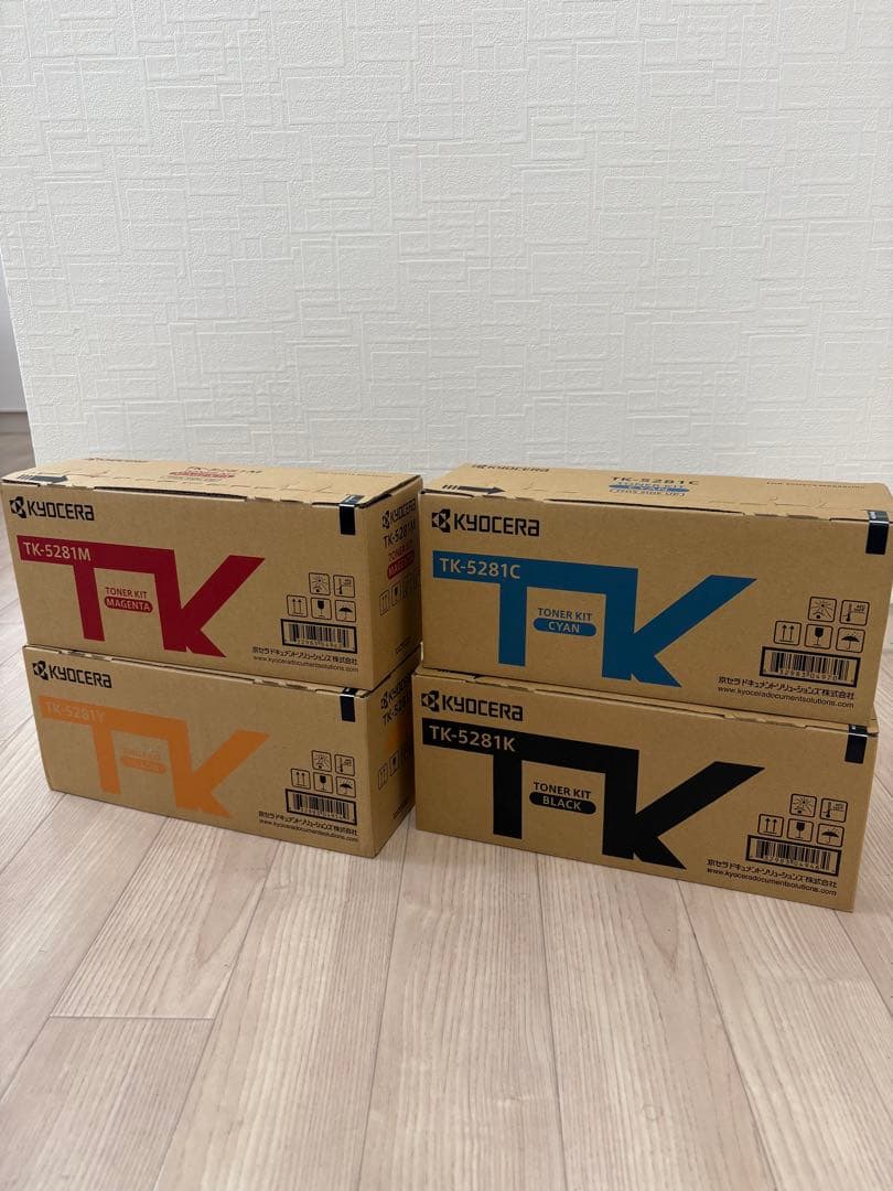 KYOCERA TK-5281 トナーカートリッジ 4点セット