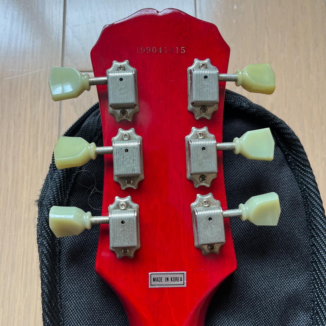 エピフォン　SG　エレキギター　レッド　ソフトケース含む