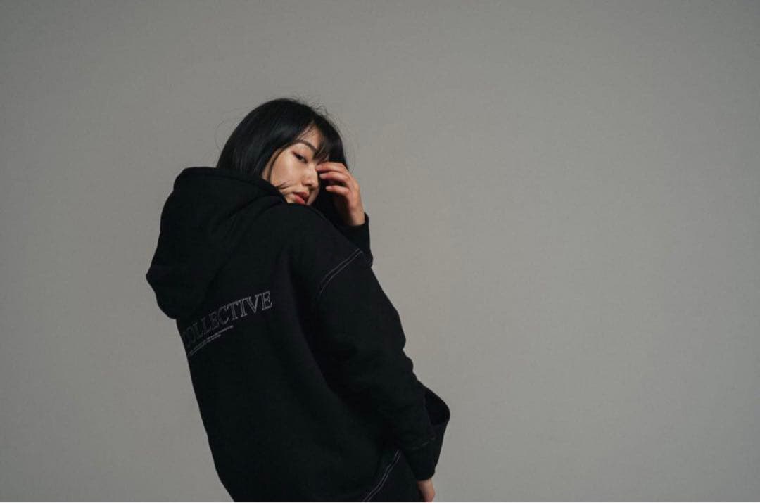 DOTS COLLECTIVE 黒色 フーディー サイズ:1 パーカー