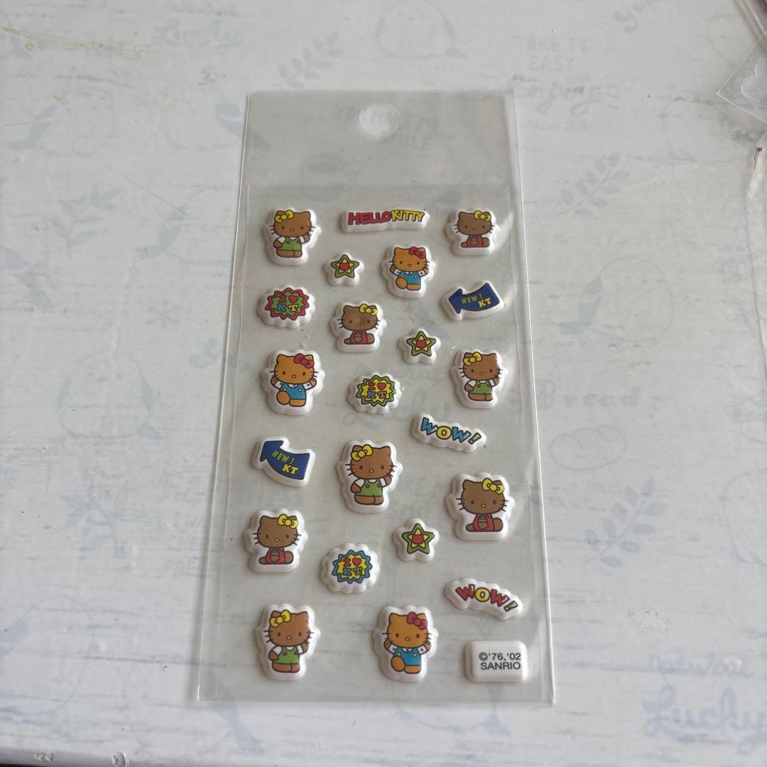 ハローキティシールセット　レトロ貴重品