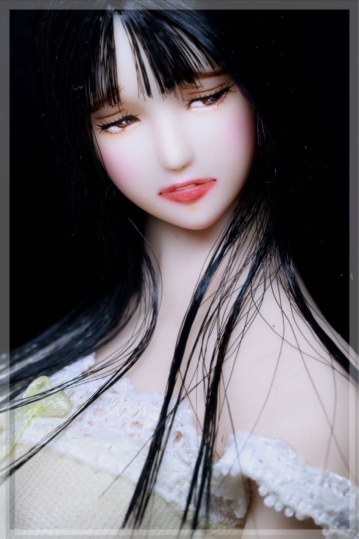 ♪♪ 1/6 　ドール カスタムドールヘッド　1758 艶羽(あでは)　♪♪