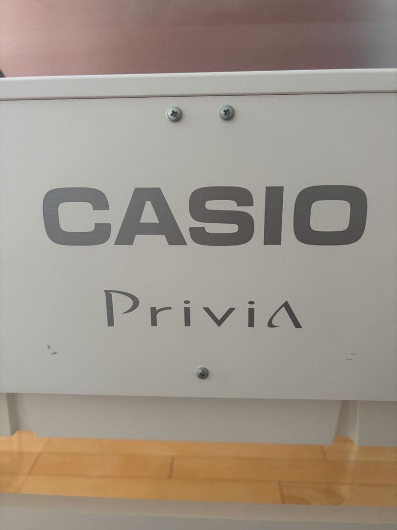 CASIO Privia 88鍵 ホワイト 電子ピアノ　椅子つき