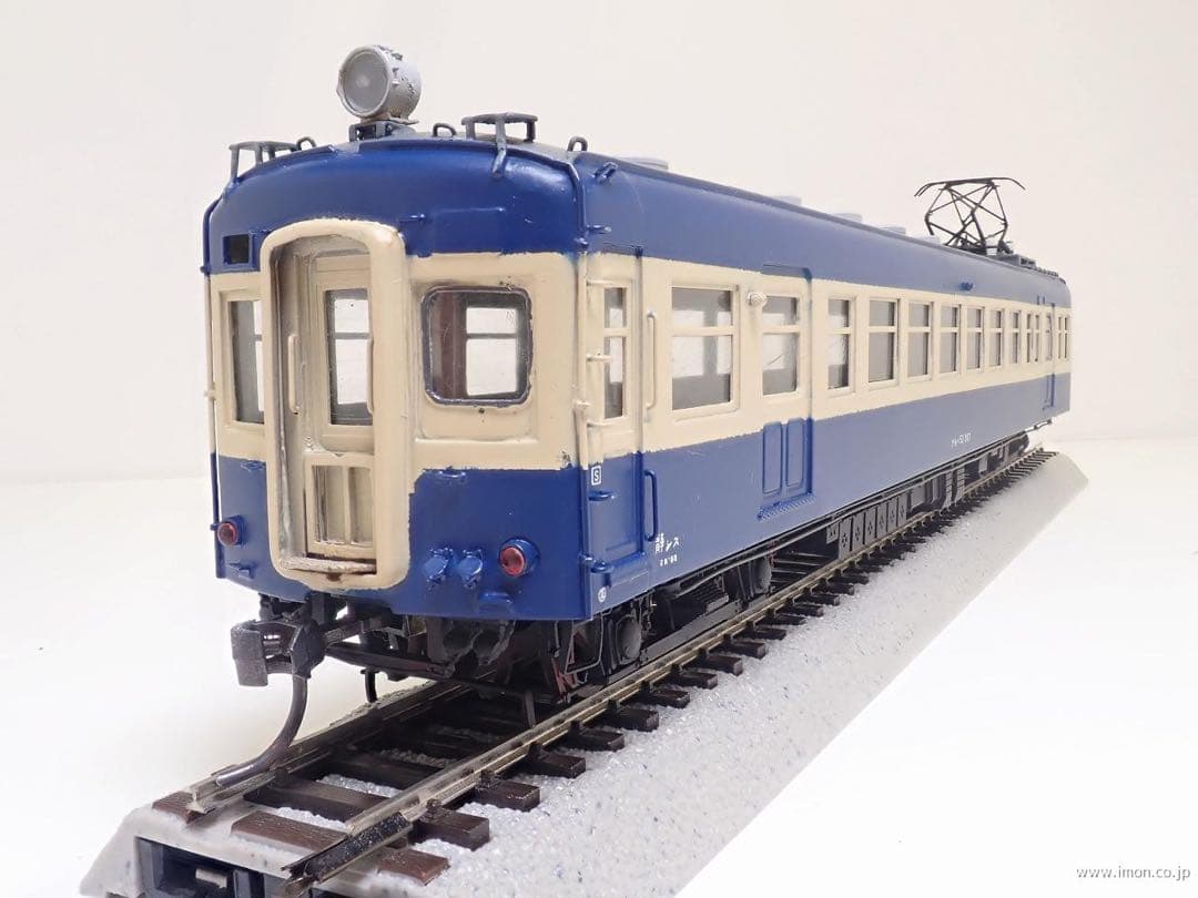13mm/飯田線クモハ53007旧型国電真鍮キット組み完成品
